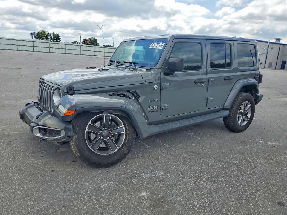 55670596 :رقم المزاد ، 1C4HJXEG9MW523132 vin ، 2021 Jeep Wrangler Unlimited مزاد بيع