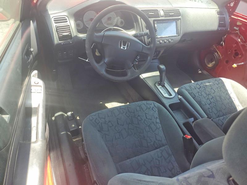 58511206 :رقم المزاد ، 1HGEM229X2L071257 vin ، 2002 Honda Civic مزاد بيع