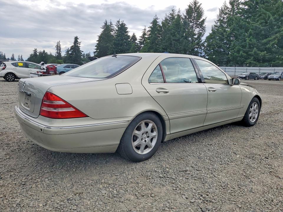 2002 Mercedes-benz S მანქანა იყიდება აუქციონზე, vin: WDBNG75J92A242888, აუქციონის ნომერი: 55633196