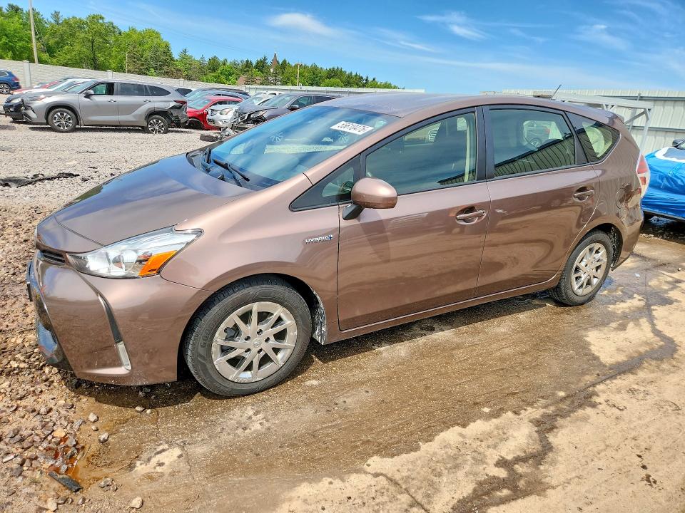 55610476 :رقم المزاد ، JTDZN3EUXFJ024492 vin ، 2015 Toyota Prius V مزاد بيع