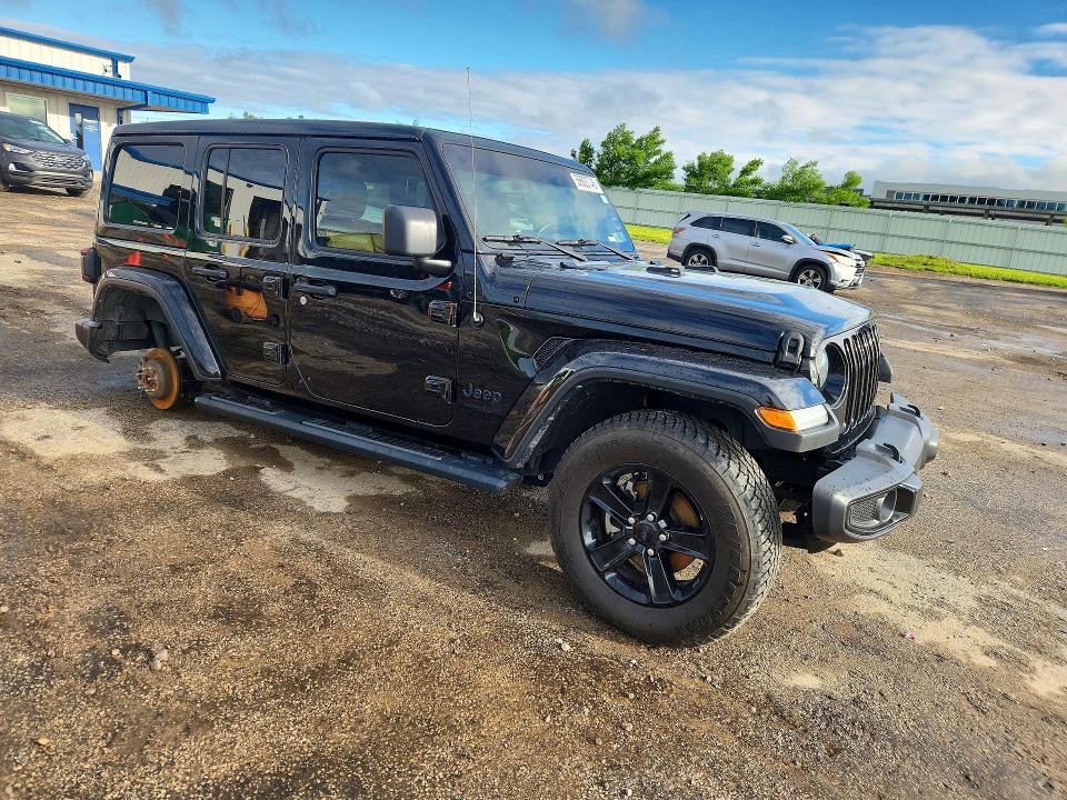 56605746 :رقم المزاد ، 1C4HJXEG3MW705053 vin ، 2021 Jeep Wrangler Unlimited مزاد بيع