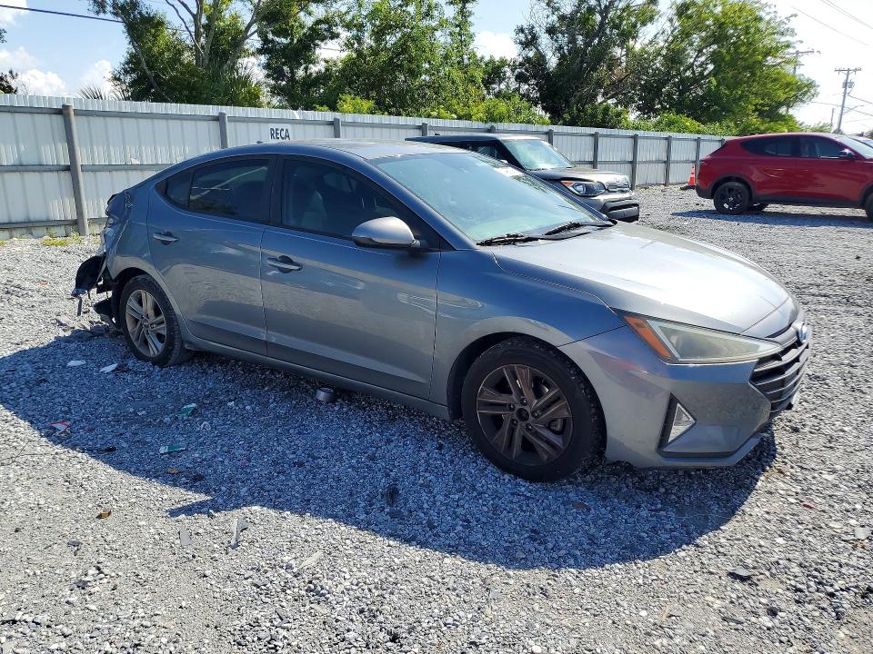 2019 Hyundai Elantra მანქანა იყიდება აუქციონზე, vin: KMHD84LF7KU845808, აუქციონის ნომერი: 57497376