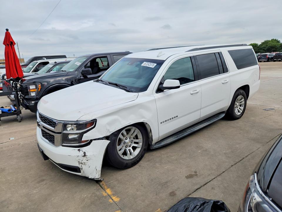 2017 Chevrolet Suburban მანქანა იყიდება აუქციონზე, vin: 1GNSKGKC3HR342849, აუქციონის ნომერი: 57242576