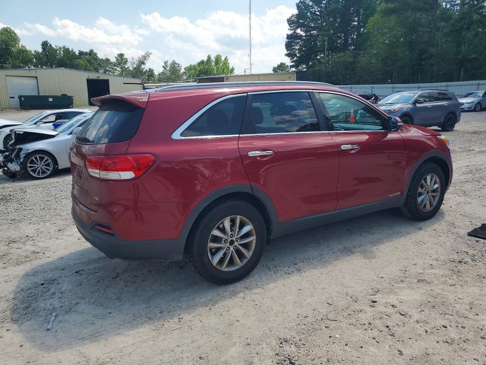 2016 Kia Sorento მანქანა იყიდება აუქციონზე, vin: 5XYPGDA59GG131315, აუქციონის ნომერი: 58519496