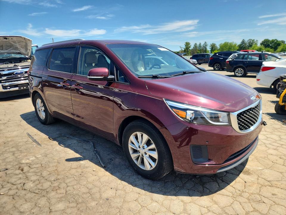 Aukcja sprzedaży 2016 Kia Sedona, vin: KNDMB5C13G6209835, numer aukcji: 56798956