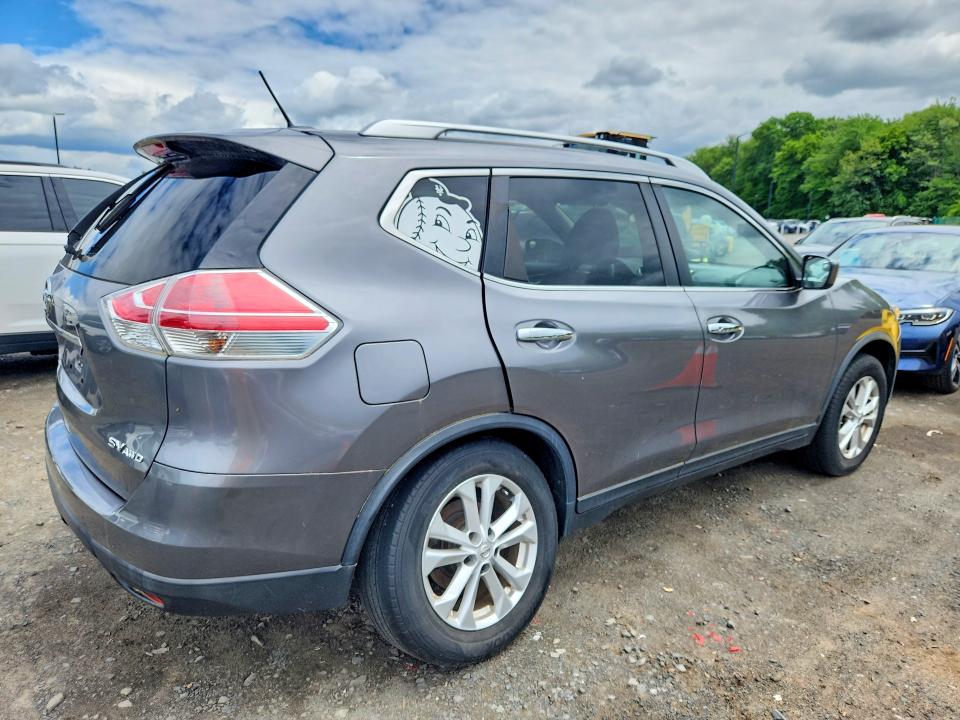 Продажа на аукционе авто 2016 Nissan Rogue, vin: KNMAT2MV9GP630758, номер лота: 55571326