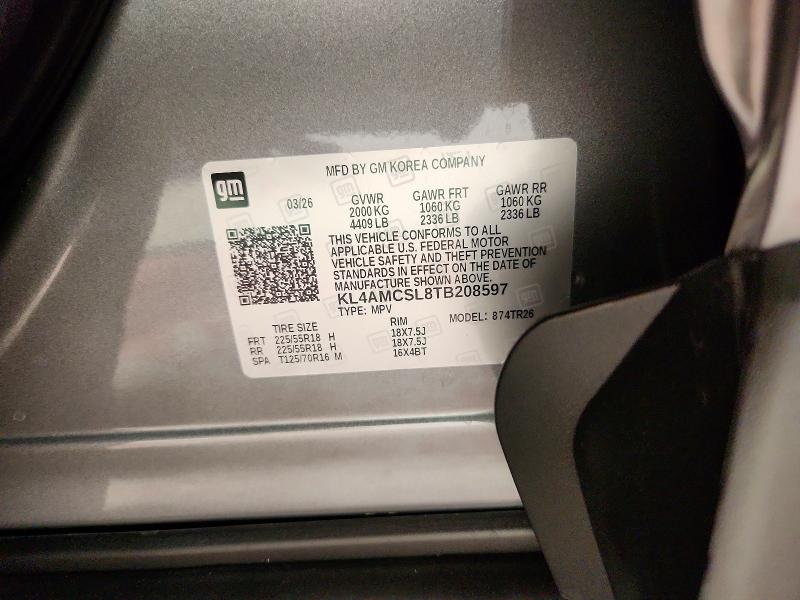 Продажа на аукционе авто 2026 Buick Encore Gx, vin: KL4AMCSL8TB208597, номер лота: 59001246