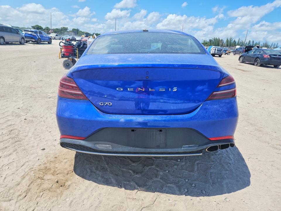 57035516 :رقم المزاد ، KMTG34TA8NU092929 vin ، 2022 Genesis G70 مزاد بيع