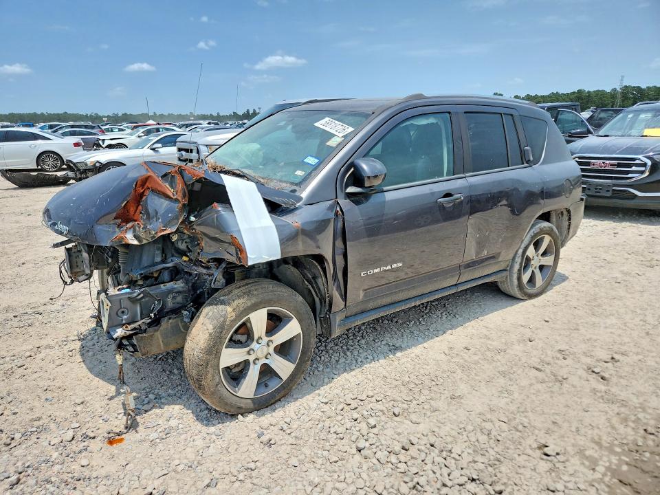 2017 Jeep Compass მანქანა იყიდება აუქციონზე, vin: 1C4NJCEB6HD189613, აუქციონის ნომერი: 58818726