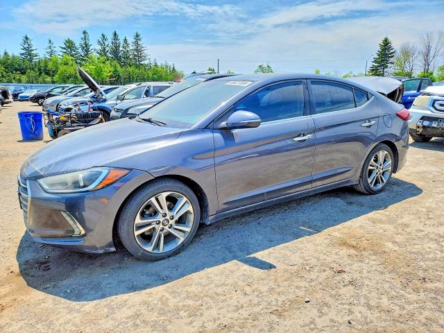 2017 Hyundai Elantra მანქანა იყიდება აუქციონზე, vin: KMHD84LF9HU193251, აუქციონის ნომერი: 55527556