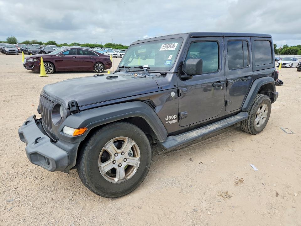 Auction sale of the 2020 Jeep Wrangler Unlimited, vin: 1C4HJXDNXLW122929, lot number: 57068636