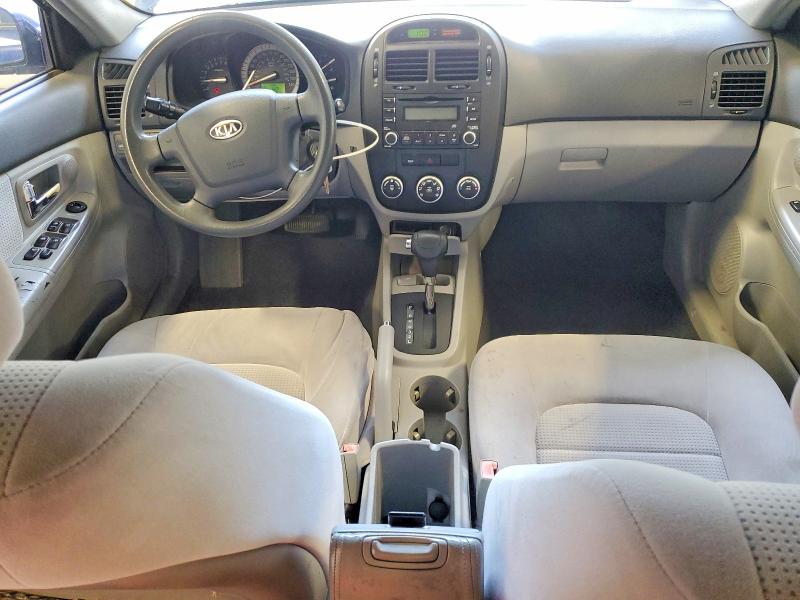 2007 Kia Spectra მანქანა იყიდება აუქციონზე, vin: KNAFE121675455727, აუქციონის ნომერი: 59021586