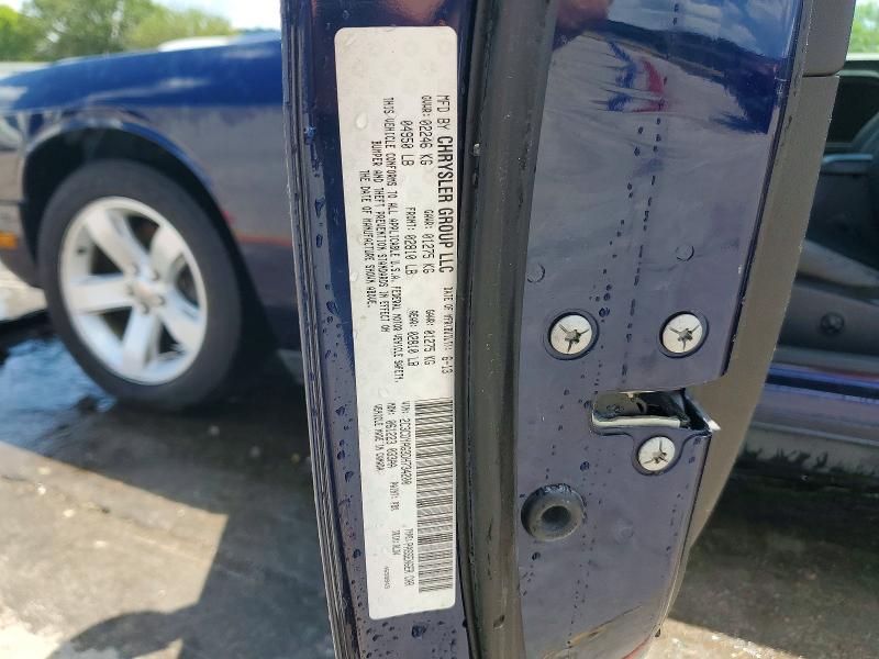 Aukcja sprzedaży 2013 Dodge Challenger, vin: 2C3CDYAG3DH734200, numer aukcji: 57140146