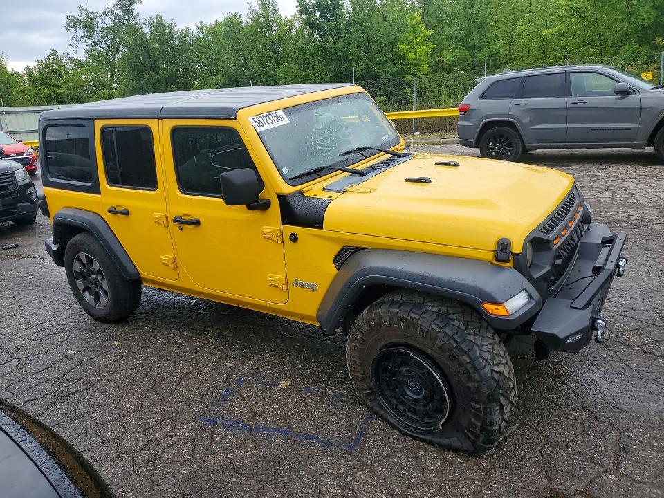 2021 Jeep Wrangler Unlimited მანქანა იყიდება აუქციონზე, vin: 1C4HJXDG0MW650756, აუქციონის ნომერი: 58723756