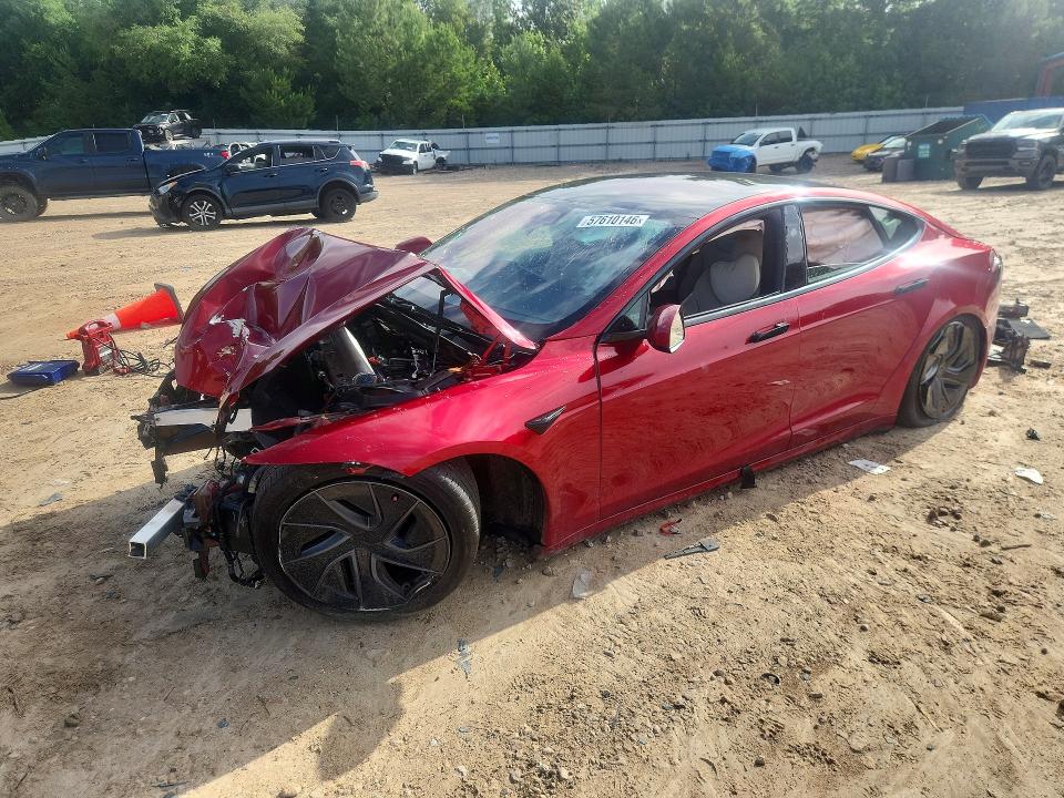 2023 Tesla Model S მანქანა იყიდება აუქციონზე, vin: 5YJSA1E50PF512451, აუქციონის ნომერი: 57610146