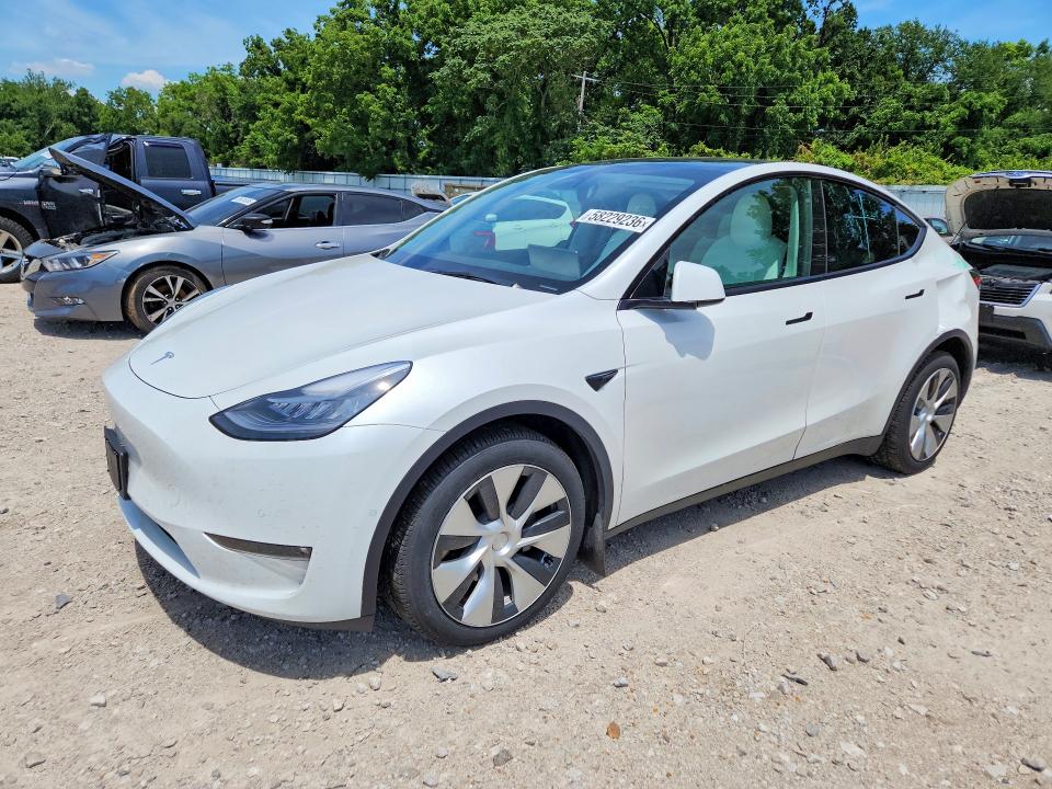 58229236 :رقم المزاد ، 5YJYGDEE7MF210323 vin ، 2020 Tesla Model  Y مزاد بيع