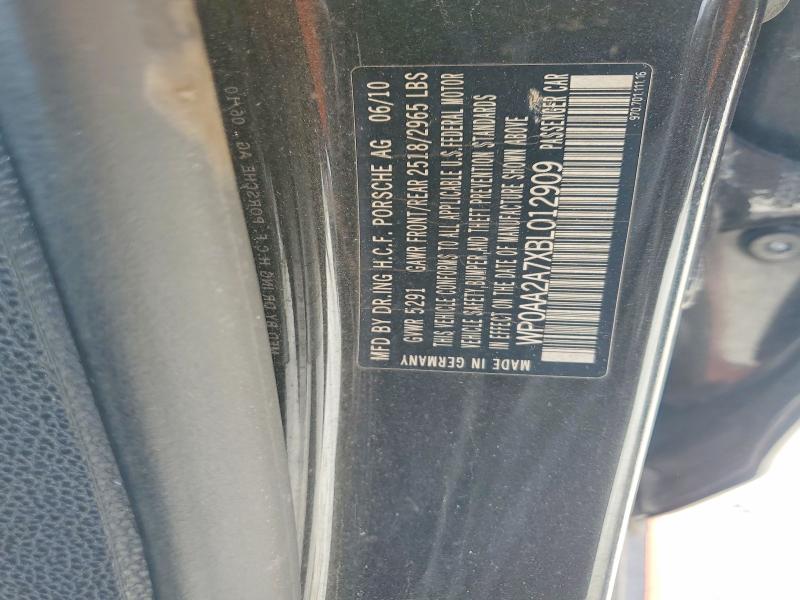 Продаж на аукціоні авто 2011 Porsche Panamera, vin: WP0AA2A7XBL012909, номер лоту: 58155586