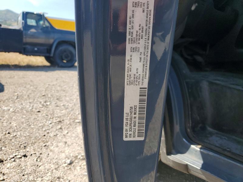 Aukcja sprzedaży 2020 Ram Promaster 3500, vin: 3C6URVJG0LE143758, numer aukcji: 56776806