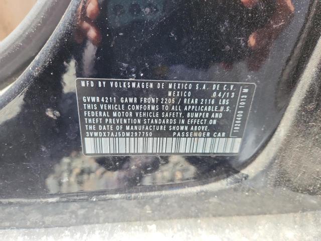 Продаж на аукціоні авто 2013 Volkswagen Jetta, vin: 3VWDX7AJ5DM297750, номер лоту: 57702416