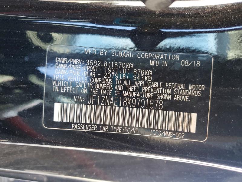 Продаж на аукціоні авто 2019 Toyota 86, vin: JF1ZNAE18K9701678, номер лоту: 57197976