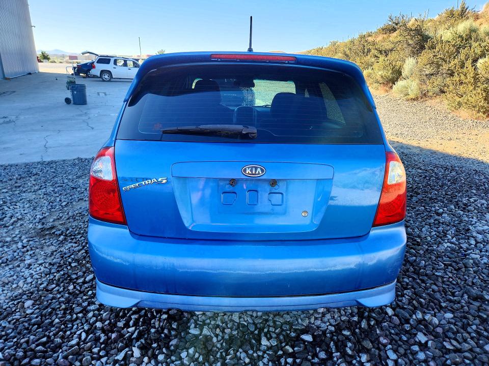 2005 Kia Spectra მანქანა იყიდება აუქციონზე, vin: KNAFE161555118313, აუქციონის ნომერი: 56185226