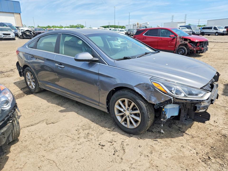 2019 Hyundai Sonata მანქანა იყიდება აუქციონზე, vin: 5NPE24AF3KH762092, აუქციონის ნომერი: 55605326