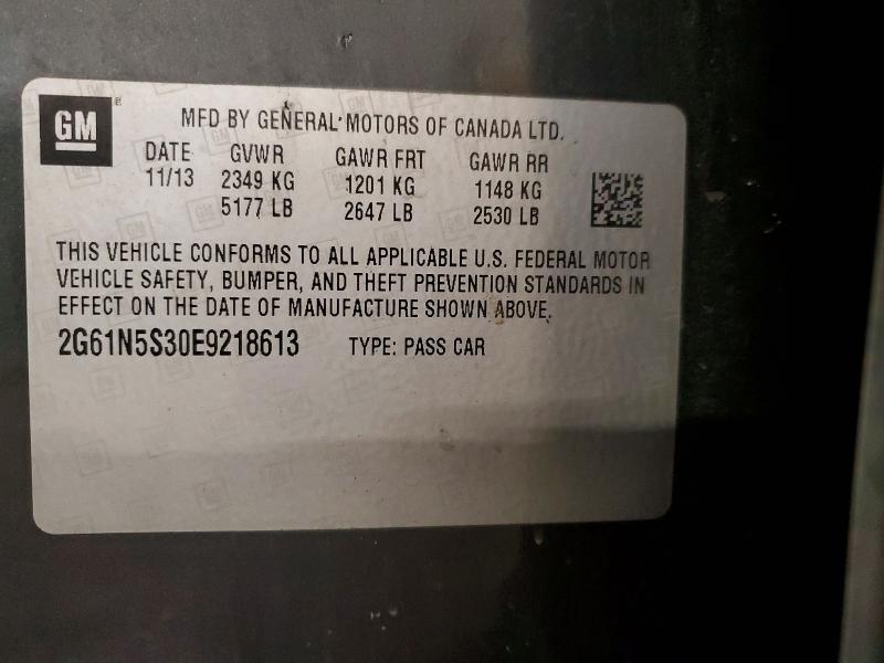 56313396 :رقم المزاد ، 2G61N5S30E9218613 vin ، 2014 Cadillac Xts مزاد بيع