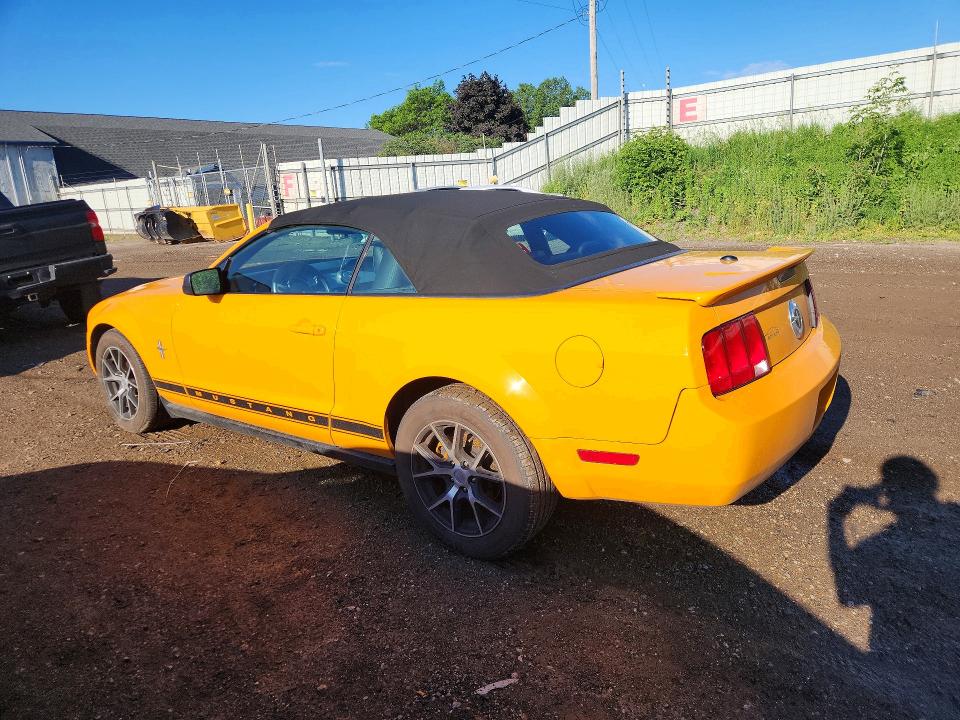 2007 Ford Mustang მანქანა იყიდება აუქციონზე, vin: 1ZVHT84N375352997, აუქციონის ნომერი: 56496106