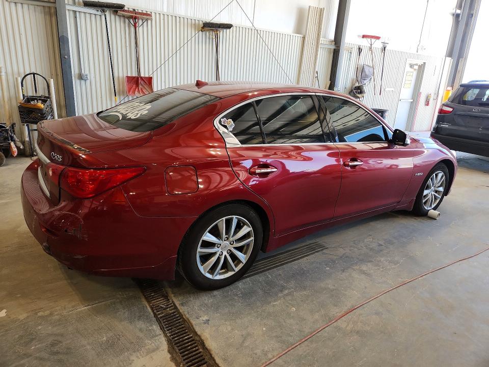 Продаж на аукціоні авто 2014 Infiniti Q50 Hybrid, vin: JN1AV7ARXEM702020, номер лоту: 56978716