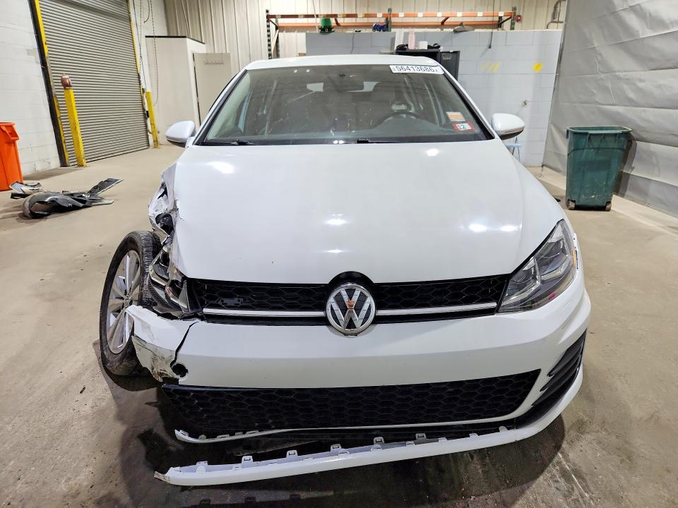 2017 Volkswagen Golf მანქანა იყიდება აუქციონზე, vin: 3VW117AU9HM062790, აუქციონის ნომერი: 56413686