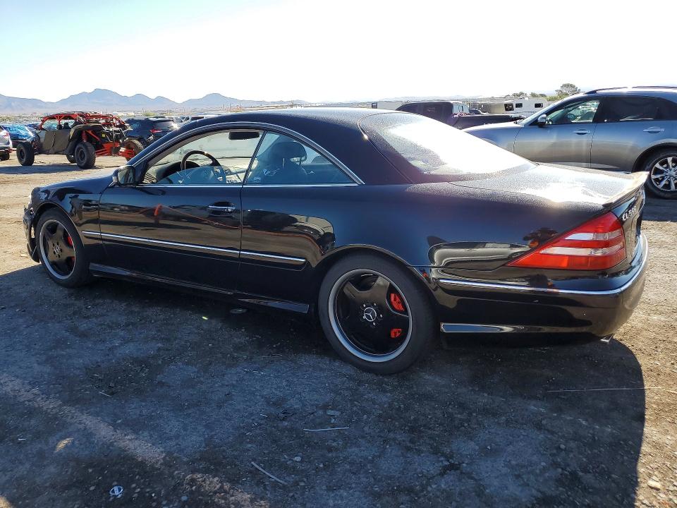 58939256 :رقم المزاد ، WDBPJ75J72A029657 vin ، 2002 Mercedes-benz Cl مزاد بيع