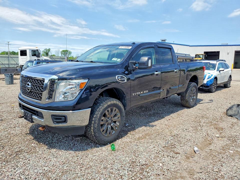 57170386 :رقم المزاد ، 1N6BA1F35HN575249 vin ، 2017 Nissan Titan Xd مزاد بيع
