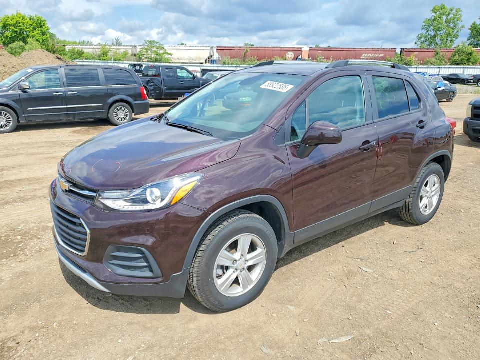 Aukcja sprzedaży 2021 Chevrolet Trax, vin: KL7CJPSBXMB347635, numer aukcji: 58922586