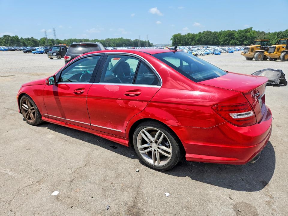 2014 Mercedes-benz C მანქანა იყიდება აუქციონზე, vin: WDDGF8AB8EA928562, აუქციონის ნომერი: 59358576