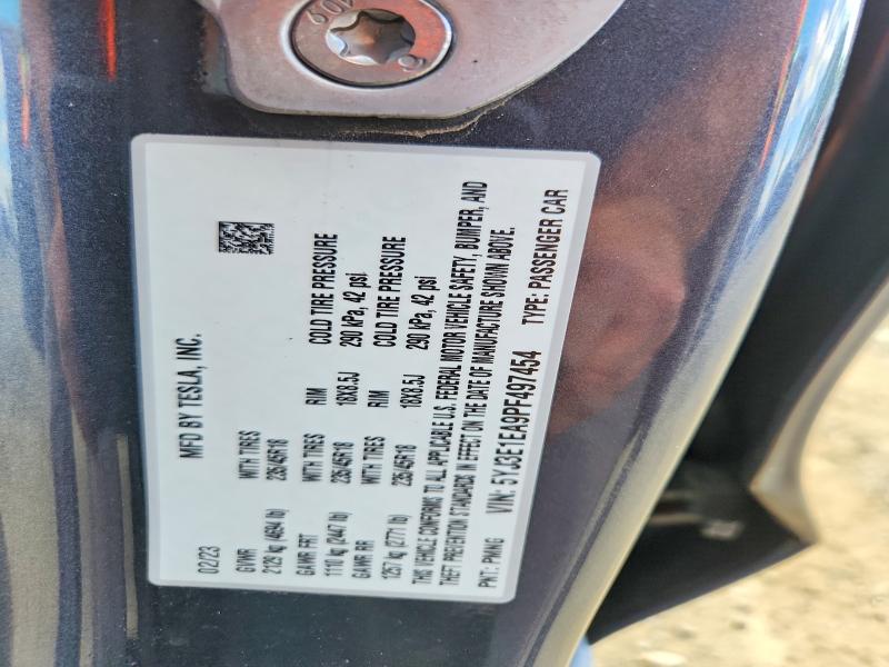Продажа на аукционе авто 2023 Tesla Model 3, vin: 5YJ3E1EA9PF497454, номер лота: 58019536