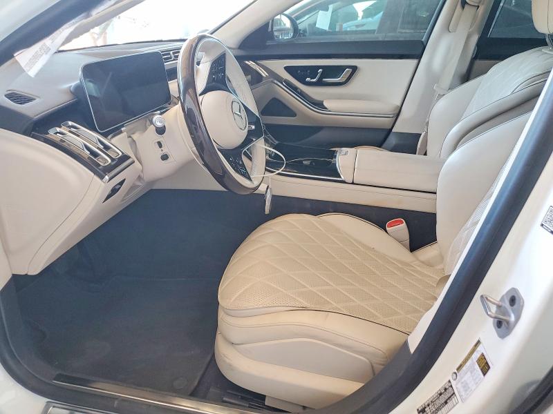 2023 Mercedes-benz S მანქანა იყიდება აუქციონზე, vin: W1K6G7GB4PA225893, აუქციონის ნომერი: 56650966