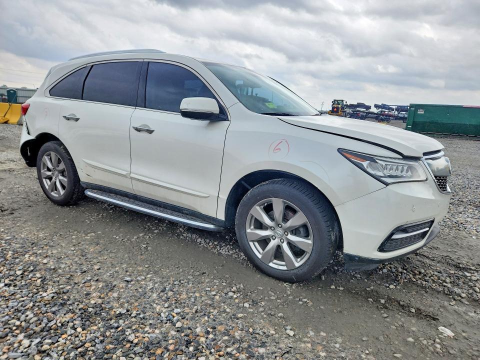 58989456 :رقم المزاد ، 5FRYD4H87FB006931 vin ، 2015 Acura Mdx مزاد بيع