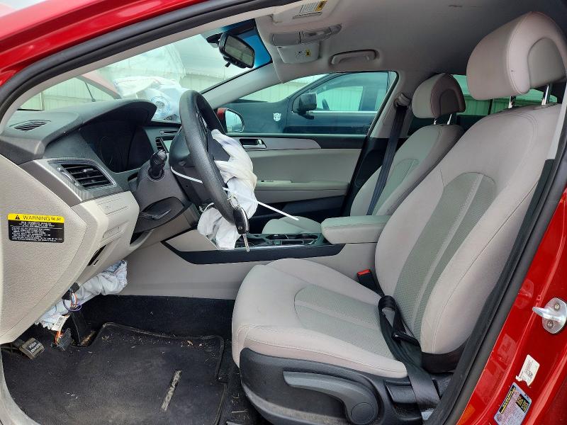 56657236 :رقم المزاد ، 5NPE24AF2HH440150 vin ، 2017 Hyundai Sonata مزاد بيع