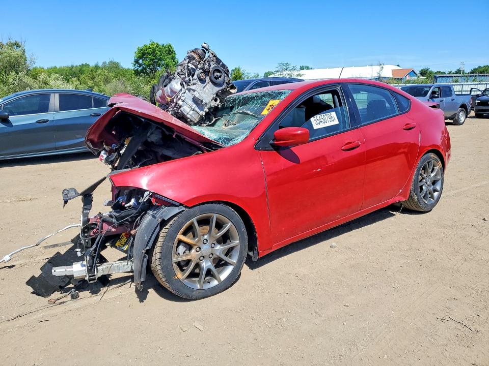 2014 Dodge Dart მანქანა იყიდება აუქციონზე, vin: 1C3CDFBB2ED860568, აუქციონის ნომერი: 55450796