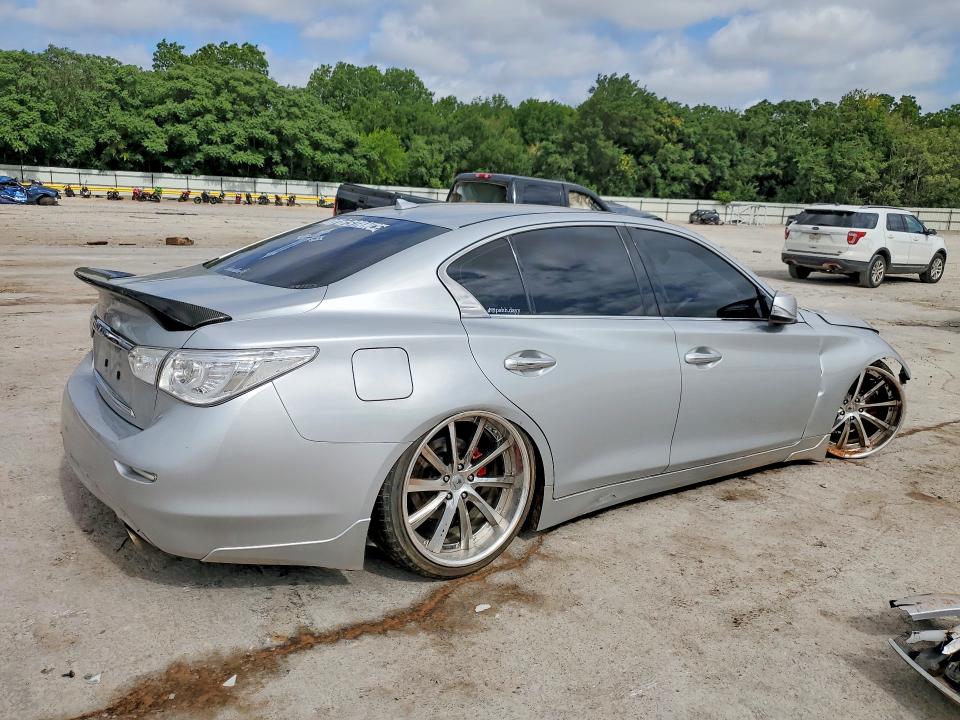 56723356 :رقم المزاد ، JN1BV7APXEM676800 vin ، 2014 Infiniti Q50 مزاد بيع