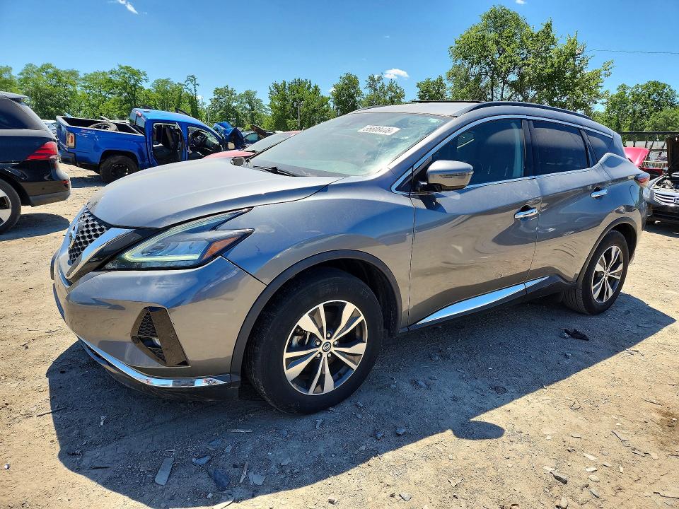 Auction sale of the 2021 Nissan Murano, vin: 5N1AZ2BJXMC101378, lot number: 55608446