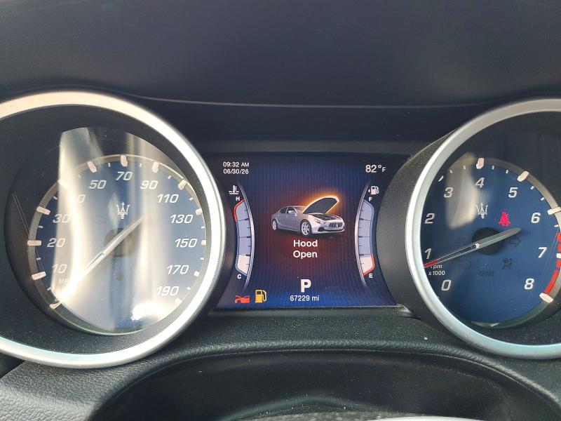 2014 Maserati Ghibli მანქანა იყიდება აუქციონზე, vin: ZAM57XSA2E1113283, აუქციონის ნომერი: 58574176