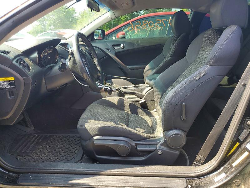 2011 Hyundai Genesis Coupe მანქანა იყიდება აუქციონზე, vin: KMHHT6KD8BU057874, აუქციონის ნომერი: 57750856