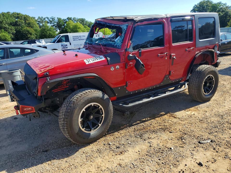 Aukcja sprzedaży 2012 Jeep Wrangler Unlimited, vin: 1C4BJWEG8CL100154, numer aukcji: 57126916