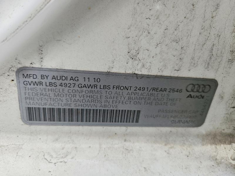Продажа на аукционе авто 2011 Audi A4, vin: WAUFFAFL8BN029992, номер лота: 57189196