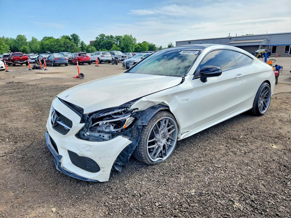 Auction sale of the 2017 Mercedes-benz C, vin: WDDWJ6EBXHF446658, lot number: 56854016