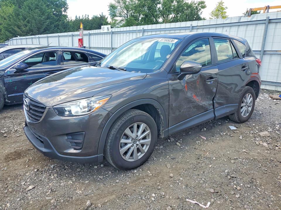 57165036 :رقم المزاد ، JM3KE4BY1G0751680 vin ، 2016 Mazda Cx-5 مزاد بيع