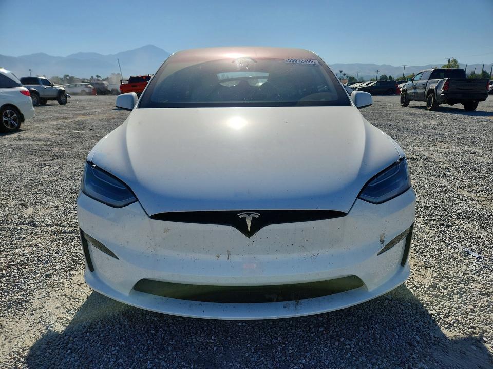 58072496 :رقم المزاد ، 7SAXCDE59NF339045 vin ، 2022 Tesla Model X مزاد بيع