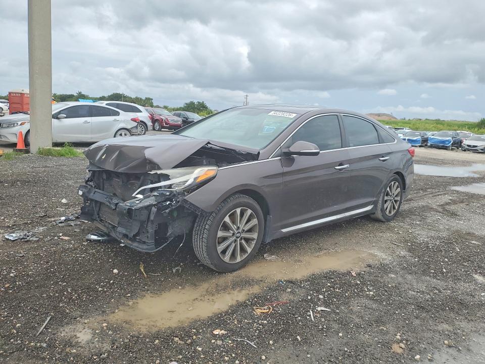 Продажа на аукционе авто 2017 Hyundai Sonata, vin: 5NPE34AF3HH482307, номер лота: 56228226
