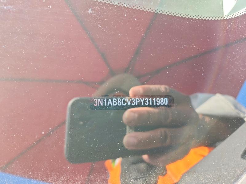 2023 Nissan Sentra მანქანა იყიდება აუქციონზე, vin: 3N1AB8CV3PY311980, აუქციონის ნომერი: 55747146